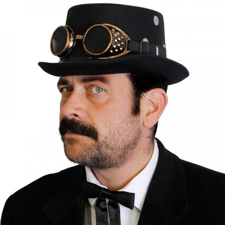 Actual product image Bristol Novelty Zylinderhut Steampunk