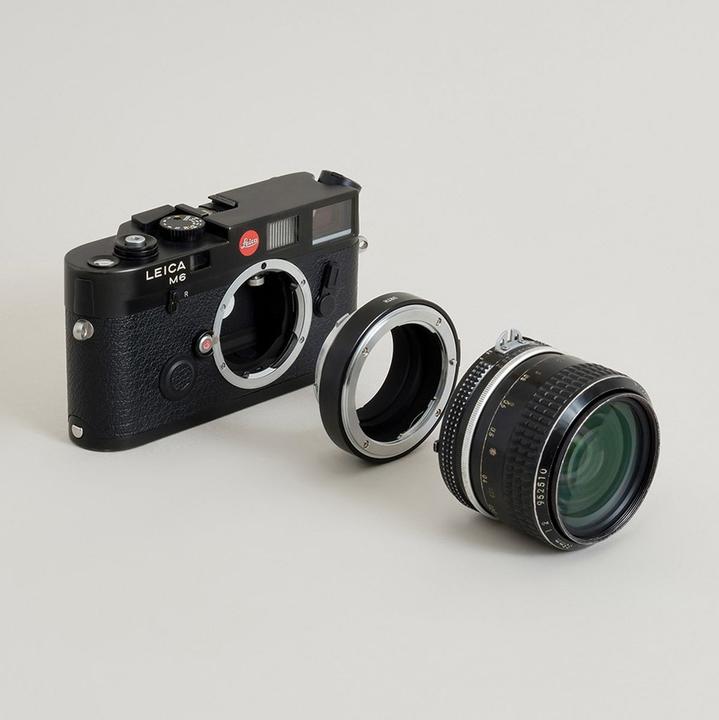 Immagine prodotto Urth Adattatore per obiettivo: compatibile con l'obiettivo Nikon F e il corpo macchina Leica M