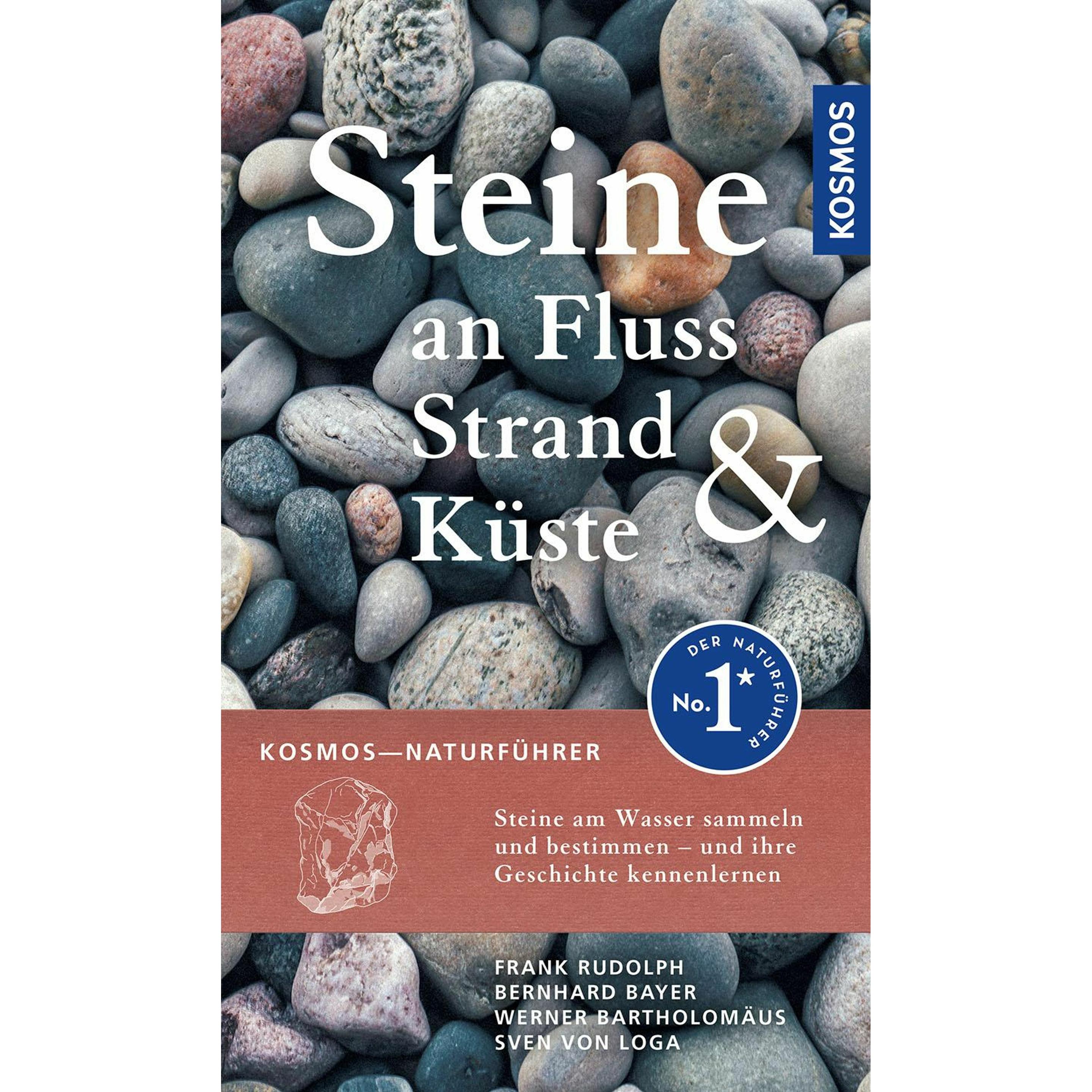 Thumbnail - Steine an Fluss, Strand und Küste, Ratgeber von Sven von Loga, Bayer, Bernhard Frank Rudolph