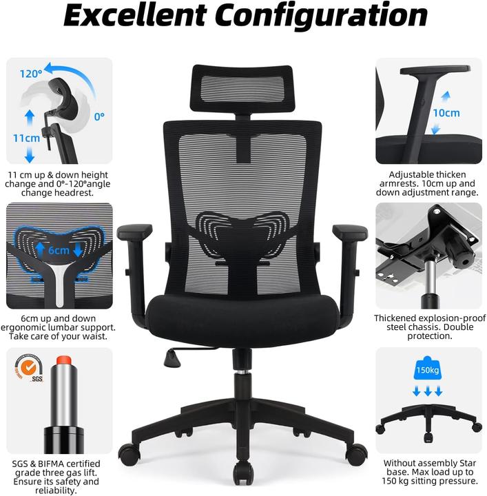 Image du produit Daccormax Chaise de bureau