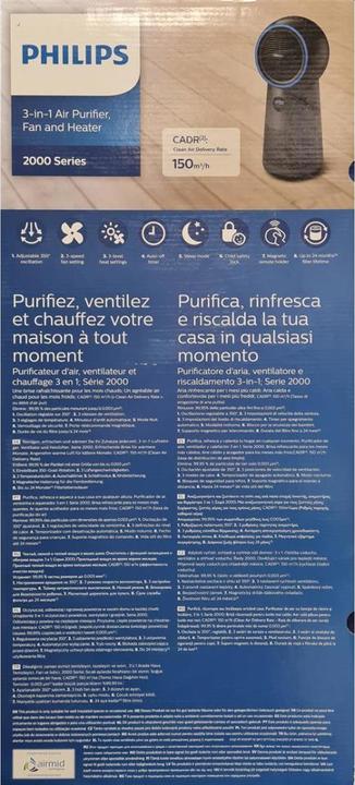 Produktbild Philips 3-in-1 Luftreiniger AMF220/15 (30 m²)