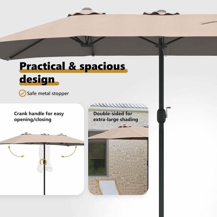 Produktbild vidaXL Garten-Sonnenschirm (2.09 m)