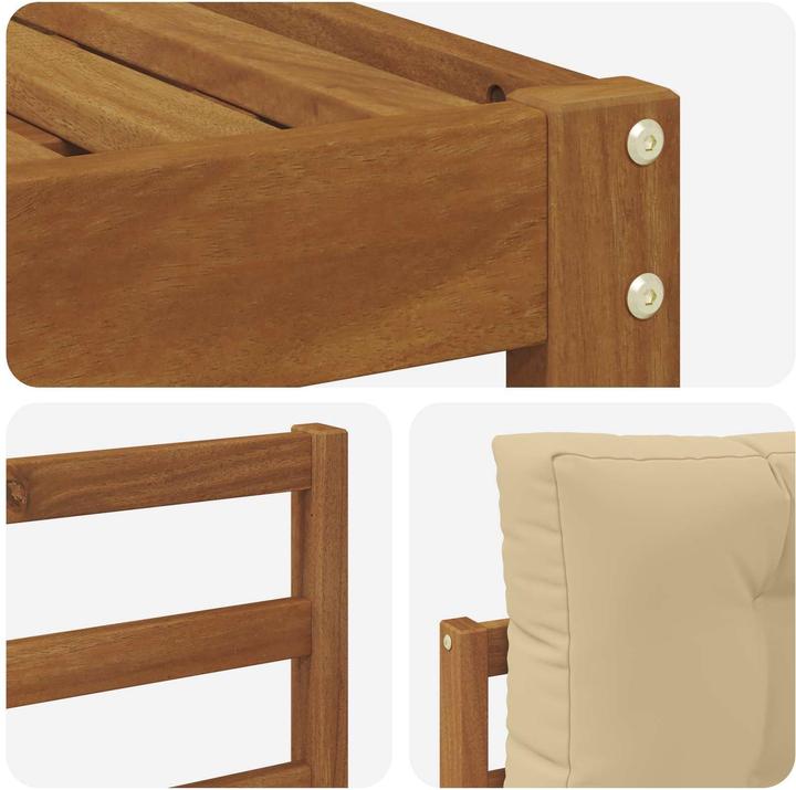 Produktbild vidaXL Outdoor-Sofa