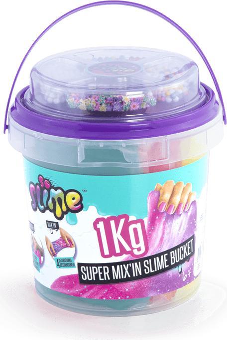 Productafbeelding Canal Toys SSC148 Super Slijm Mix' in Kubus met SDO Decoraties 1kg mix'in, Willekeurige Kleuren