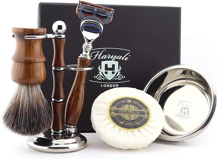 Actual product image ‎Haryali London 5-teiliges Rasierset