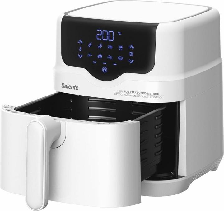 Productafbeelding Salente HotAir, heteluchtfriteuse 2in1, 4,3 l, wit