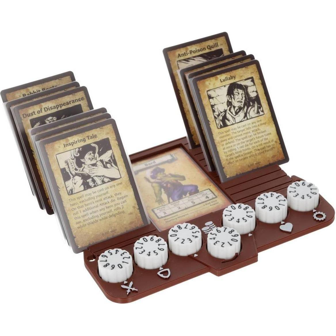 Feldherr Dashboard mit Clip-on Counter für HeroQuest (2021) (Materiale sintetico)