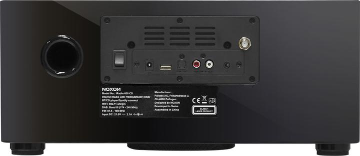Actual product image Noxon iRadio 600 CD (VHF, DAB+, Web radio, Bluetooth, Wi-Fi)