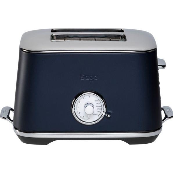 Thumbnail - Sage The Luxe Toast Select, Toaster, Blau, Silber