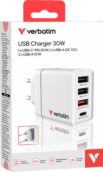 Produktbild Verbatim Charger (30 W)