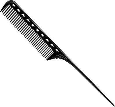 Actual product image Y.S. Park Y.S. handle comb No. 101 carbon black