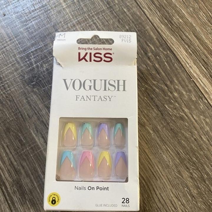 Produktbild KISS Nails - Voguish Fantasy Nails Candies (Kunstnägel, Schwarz)