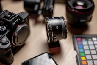 Immagine prodotto Techart Adattatore da viaggio TCS-04 - Canon EF / Sony E