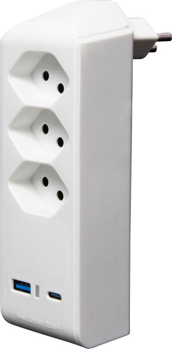 Brennenstuhl cleverLINE (Type 13, USB-A, USB-C, 3 x)