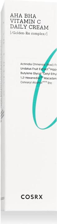 Immagine prodotto Cosrx AHA BHA VITAMINA C Crema Quotidiana 1,69 fl. oz 50 ml Crema Viso Illuminante Anti-Età Rimpolpante (50 ml, Crema da giorno, SPF 50+)