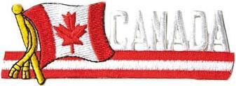Actual product image Ju-Sports Patch Canada (10 x 4 cm)