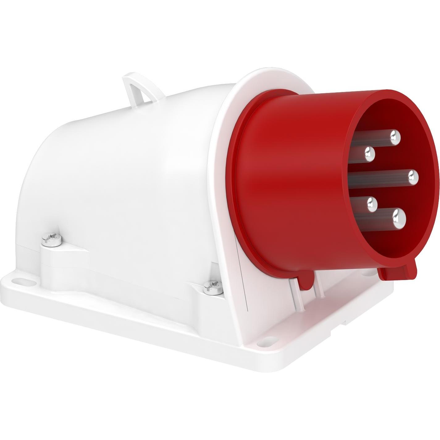 Schneider Electric, Netzstecker + Netzkupplung, SE PKE32W435 WandgerÃ¤testecker Ip44 32A 400V 5P