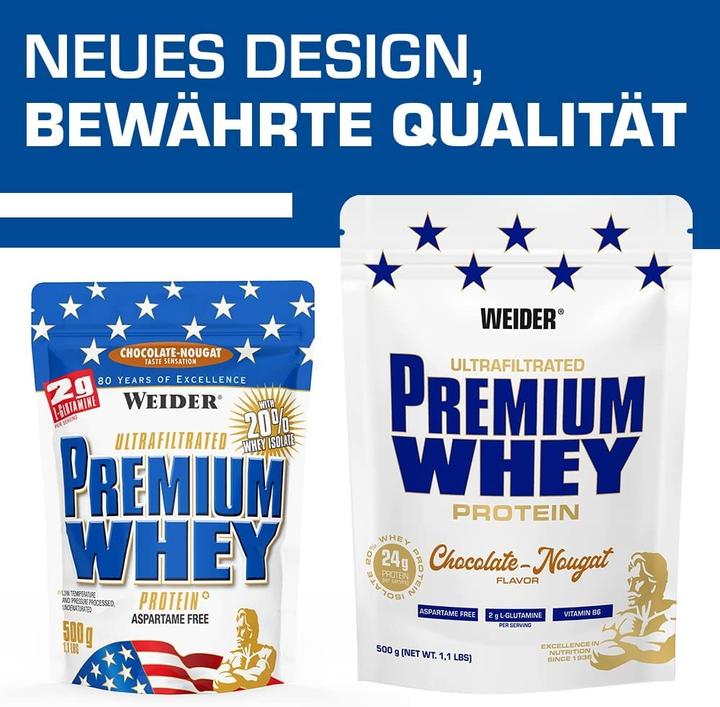 Produktbild Weider Premium Whey Protein (Caramel, Vanille, 1 Stk., 500 g)