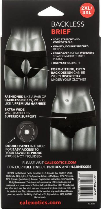 Image du produit CalExotics Her Royal Harness™ Lettre sans dos - 2XL/3XL