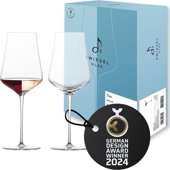Actual product image Zwiesel Bordeaux glass Duo 130 2 pieces (54.80 cl, 2 Glasses, White wine glasses)