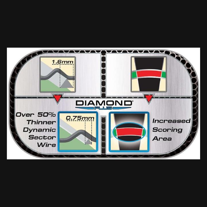 Produktbild Winmau Diamond Plus Bristle Board