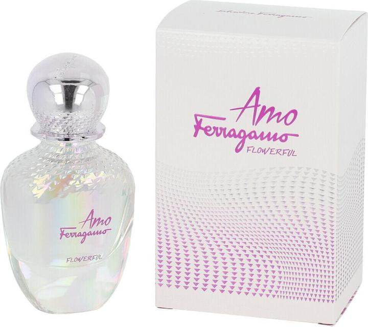 Actual product image Salvatore Ferragamo Eau de Toilette Amo Flowerful 50 ml (Eau de toilette, 50 ml)