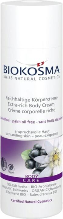 Biokosma Edelwe Edelwe Aron BIO 200ml (Crème pour le corps, 200 ml)