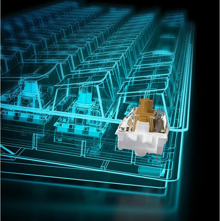 Actual product image Sharkoon Keyboard Skiller SGK50S4 Gaming black / brown (Germany, Cable)