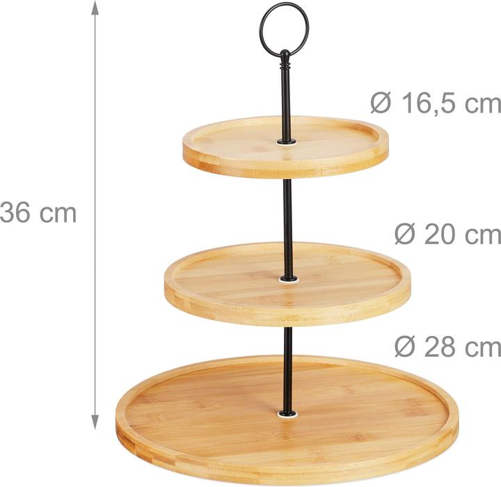 Produktbild Relaxdays Etagere