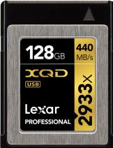 Image du produit Lexar XQD 2933x Professionnel (128 Go, XQD)