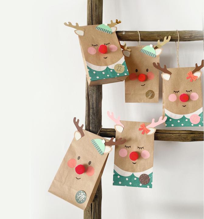 Produktbild Folia Red Nose Reindeer