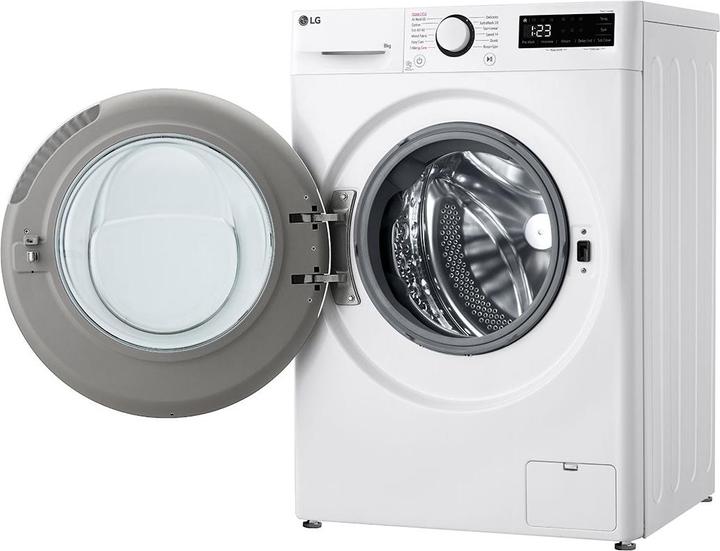Produktbild H.L Data Storage F2WR508S0W Washing machine, A-10%, Front loading, Washing capacity 8 kg, Depth 47.5 cm, 1200 RPM (8 kg, Links)
