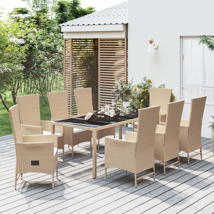 Produktbild vidaXL Garten Essgruppe (190 x 90 x 75 cm)