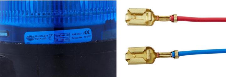 Actual product image Hella Rotating beacon LED for DAF