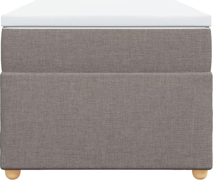 Produktbild VidaXL Bo x springbett mit Matratze 90 x 190 cm Stoff (90 x 190 cm)