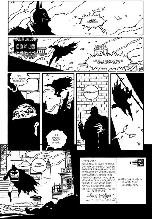 Actual product image Panini Batman Noir: Gotham by Gaslight - Eine Batman-Geschichte im Viktorianischen Zeitalter (German, Mike Mignola, 2020)