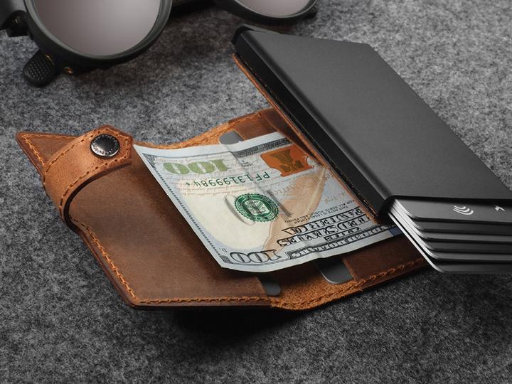 Actual product image Pularys Wallet HIKER credit card holder