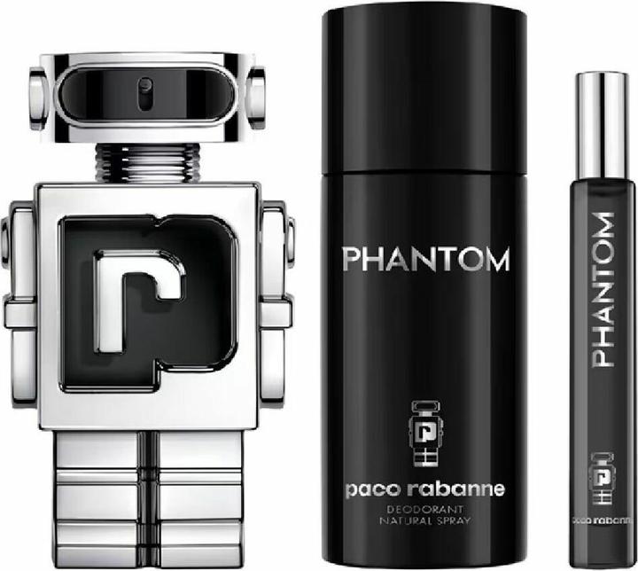 Actual product image Paco Rabanne Phantom Edt Spray 100 ml Sets (Fragrance set)