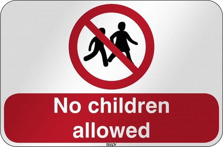 Immagine prodotto Brady Cartello di sicurezza ISO - Vietato ai bambini