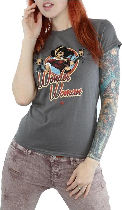 Immagine prodotto Wonder Woman Bombshells Maglietta Distintivo Donna (XS)