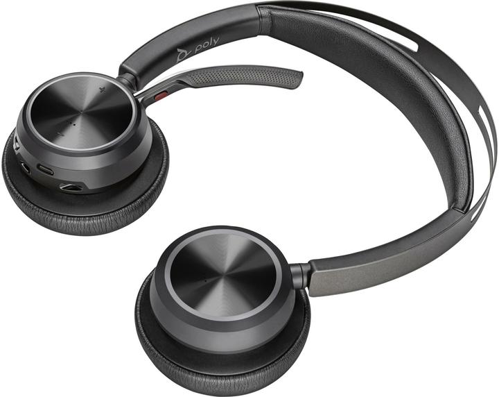 Actual product image Poly Voyager Focus 2 USB-C headset + USB-C/A adapter (Wireless, USB-C)
