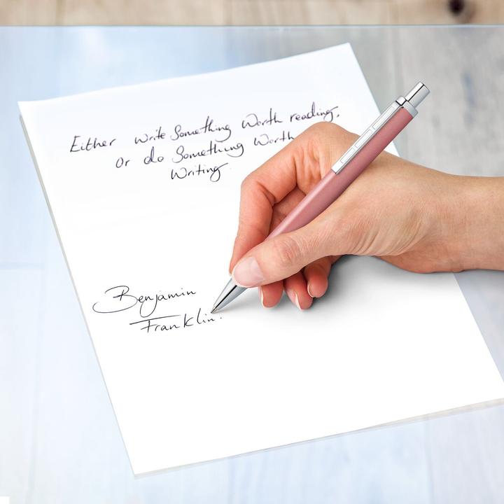 Immagine prodotto Staedtler Biro retrattile triplus ricaricabile, rosa (Rosa radiante, 1x)