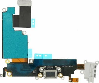 Actual product image OEM Charging connector flex cable for iPhone 6 Plus grey (Apple iPhone 6 Plus)