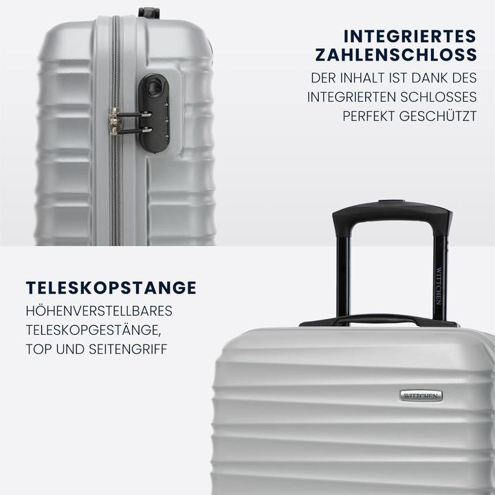 Image du produit Wittchen 4er-Set Hartschalen-Koffer (96 l)