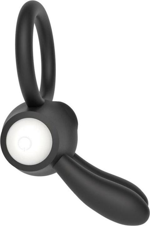 Produktbild Lovetoy Power Clit Silicone Cockring Black