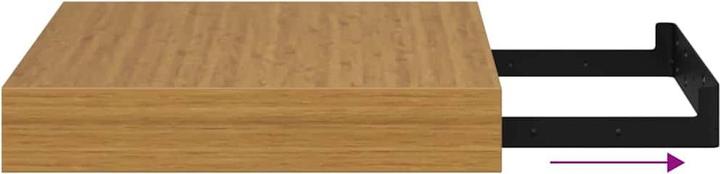 Actual product image vidaXL Wandregal (23.50 x 23 x 4 cm)