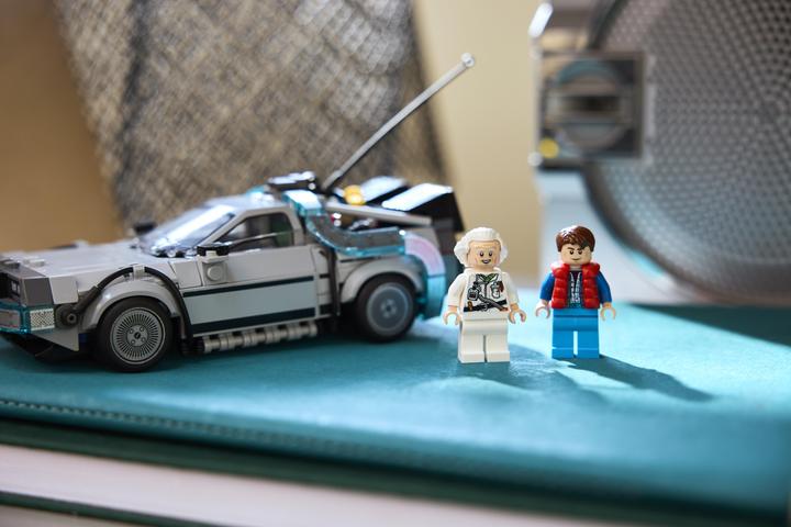 Actual product image LEGO Time machine from Back to the Future (77256, LEGO Speed Champions)