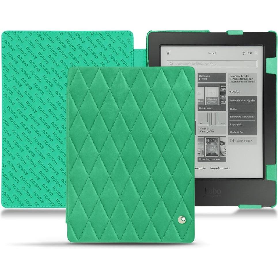 Noreve Lederschutzhülle horizontal (Aura H2O), Tablet Hülle, Grün