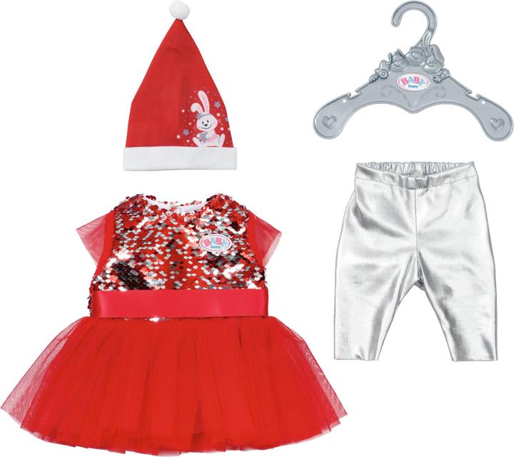 Zapf Creation BABY born Tenue de Noël 43cm