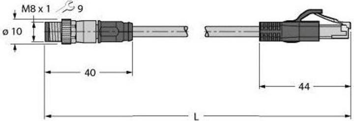 Produktbild Turck Leitung (CAT5e, 20 m)